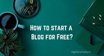 How to start a Blog for Free